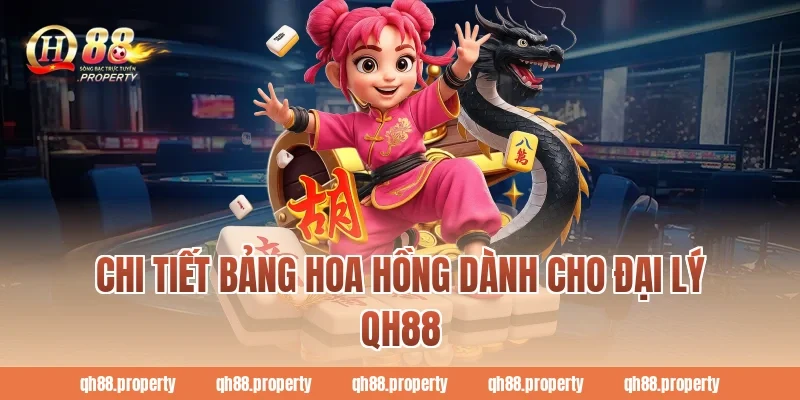 Chi tiết bảng hoa hồng dành cho Đại Lý QH88