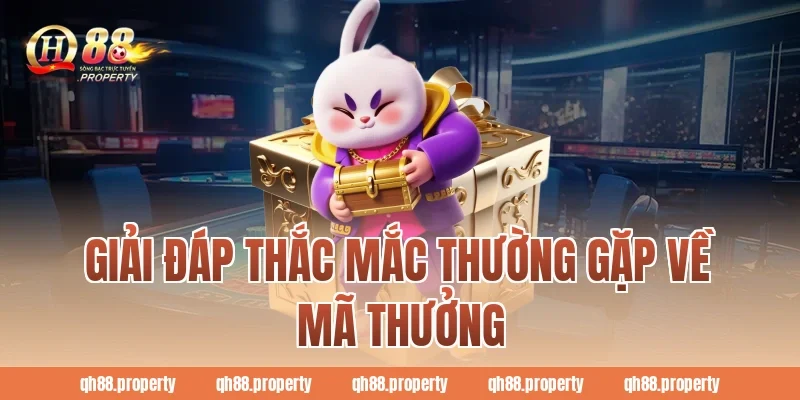 Giải đáp thắc mắc thường gặp về mã thưởng