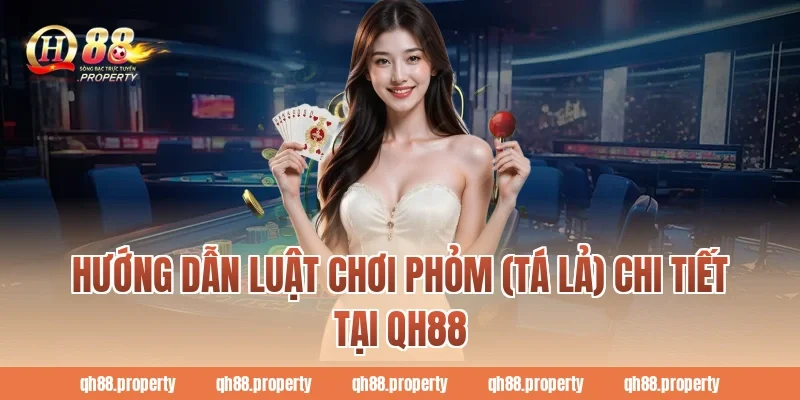 Hướng dẫn luật chơi Phỏm (Tá Lả) chi tiết tại QH88