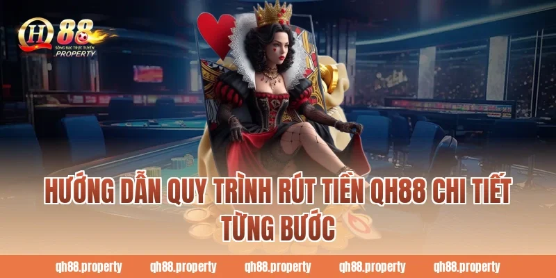 Hướng dẫn quy trình Rút Tiền QH88 chi tiết từng bước