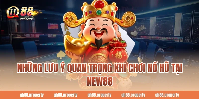 Những lưu ý quan trọng khi chơi nổ hũ tại New88
