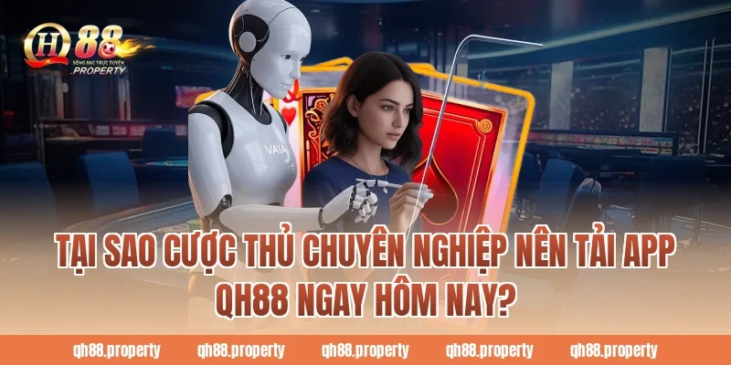 Tại sao cược thủ chuyên nghiệp nên Tải App QH88 ngay hôm nay?