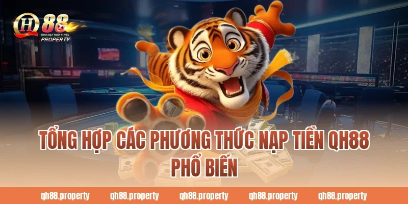 Tổng hợp các phương thức nạp tiền QH88 phổ biến