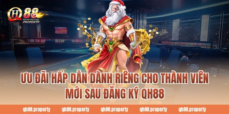 Ưu đãi hấp dẫn dành riêng cho thành viên mới sau Đăng Ký QH88